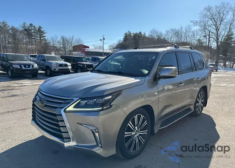 2018 Lexus Lx 570 Three-Row из США, поврежденный, VIN JTJHY7AX1J4257689